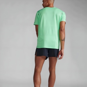 เสื้อยืดวิ่งผู้ชาย ระบายอากาศ แห้งเร็ว น้ำหนักเบา เหมาะสำหรับออกกำลังกาย ฟิตเนส เทรนนิ่ง แขนสั้น เสื้อกีฬา - Product Image 4