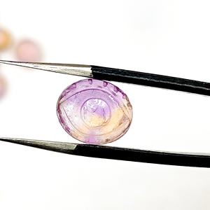 ลูกปัดอเมทรินแกะสลักลายตาปีศาจธรรมชาติขายดีที่สุด ขนาด 12 มม. ลูกปัดอเมทรินรูปทรงตาแกะสลักสำหรับทำเครื่องประดับขายส่ง - Product Image 5