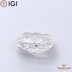 Diamant de laboratoire CVD 1,00 CARAT, taille coussin, avec certificat IGI, couleur F, clarté VVS2, pour pièce maîtresse haut de gamme - Product Image 6