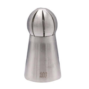 103 Douilles à Glaçage en Acier Inoxydable pour Décoration de Gâteaux, Outils de Pâtisserie Réutilisables et Durables pour la Cuisine - Product Image 1