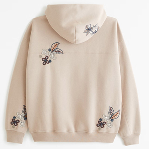 OEM Custom High Quality Embroidery Heavyweight Hoodies Comfortable Streetwear Eco Friendly Custom Logo <b>Hoodie</b> for <b>Men</b> - Product Image 2