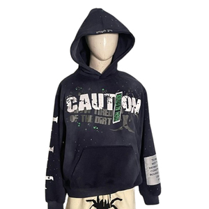 Sudaderas con Capucha para Hombre de la Mejor Calidad, Estampado DTF, Bolsillos Sólidos, 100% Algodón, Transpirables, Ropa Casual de Otoño, Precio Razonable, Personalizables - Product Image 1