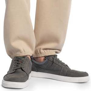 Pantalon de jogging décontracté pour homme en polyester et élasthanne noir, séchage rapide, léger, taille élastique, avec poches latérales, idéal pour le printemps - Product Image 6