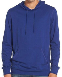 Sweat à capuche en molleton épais de luxe 100 % coton pour homme, personnalisé, style streetwear oversize pour le printemps - Product Image 1
