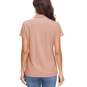 เสื้อโปโลผู้หญิงรุ่นใหม่ ระบายอากาศได้ดี ขายส่งในราคาขายส่ง เสื้อโปโลคุณภาพสูง - Product Image 3