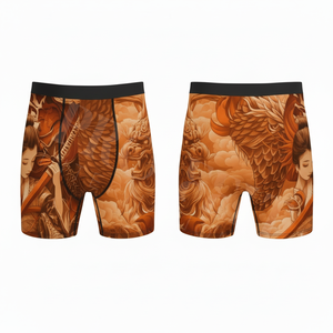 All Over Printed Design Custom Logo Compression Shorts Athletic Fitness <b>Boxer</b> Briefs Gym Running Sportswear Underwear Shorts - Product Image 3