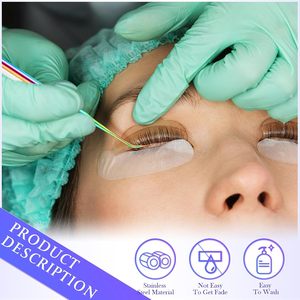 Herramienta de doble punta para levantar cejas con acabado arcoíris y cepillo tipo spoolie para dar forma y levantar las cejas - Product Image 4