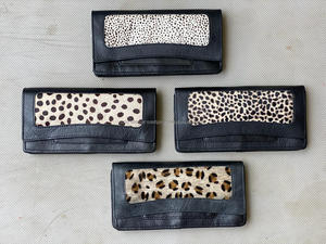 กระเป๋าสตางค์หนังวัวสำหรับผู้หญิงกระเป๋าสตางค์สำหรับ2024หนังวัวแท้ดีไซน์หรูหราคลาสสิกสินค้าใหม่ - Product Image 2