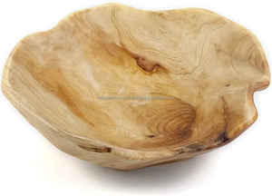 Bol de service en bois d'acacia Best-seller Assiettes de service pour restaurants modernes de fête Set de bols en bois Falak World Export - Product Image 2