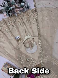 ชุดเดรส Anarkali ผ้าไหมเนื้อนุ่มลายปักมือ ดีไซน์แขนเสื้อแบบยุโรป ผ้าเน็ตหนา เหมาะสำหรับงานปาร์ตี้ฤดูร้อน - Product Image 2