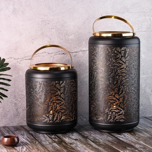 Wholesale <b>Moroccan</b> Customized Style Cylindrical Dual Tone Metal Votive Candle Holders for Home Weddings & Christmas <b>Decorations</b> - Product Image 1