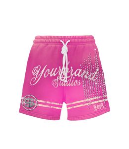 Shorts de jogging pour hommes style urbain, séchage rapide, respirants, 100% coton, effet délavé, taille mi-haute élastique, motif uni, marque personnalisée - Product Image 3