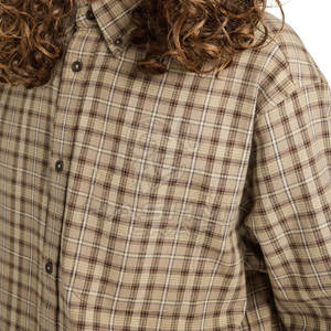 Chemise en flanelle à motif de couleur personnalisée avec tissu en coton doux et manches longues pour homme, idéale pour les tenues décontractées et les activités de plein air - Product Image 5