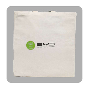 Sac fourre-tout multifonctionnel en coton Liviya modèle 185 avec compartiment pour ordinateur portable et housse en tissu pour cadeaux promotionnels - Product Image 3