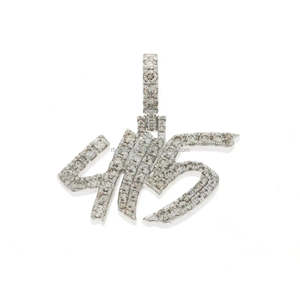 RB Gems 925 Sterling Silver Iced-Out VVS Moissanite Pendant <b>Gold</b>-Tone <b>Statue</b> of Liberty Hip-Hop Charm Gift - Product Image 3