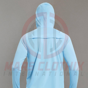 Sudadera de pesca personalizada de manga larga para hombre, de secado rápido y ligera, para actividades al aire libre. - Product Image 6