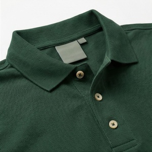 เสื้อโปโลชายผ้าฝ้าย 100% สกรีนโลโก้แบบซับลิเมชั่น สีสันตามสั่ง คุณภาพพรีเมียม ระบายอากาศได้ดี เหมาะสำหรับใส่ลำลองและเล่นกีฬา - Product Image 4