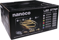 Tira de LED para Exteriores Nanoco, 72 Chips 2835 SMD, IP65, Anti-UV, PVC, 30000 Horas de Duración, Proveedor Número 1 en Vietnam, Venta al Por Mayor