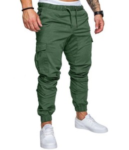 Pantalones Jogger Cargo Ligeros de Algodón 100% para Hombre, al por Mayor, Elásticos, para Fitness, Pintor, con Logotipo Personalizado, Lisos, para Correr, de Pista - Product Image 6