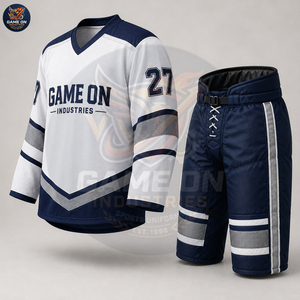 Unique Custom Team Wear Breathable Training Apparel Sublimated Design Private Lable Premium Quality Ice Hockey Uniform Sets - Product Image 3