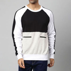<b>Men's</b> Sweatshirt Custom Logo Quick Dry Casual Summer Superior Quality New Arrival Long Sleeve Wholesale Polyester/Cotton Blend - Product Image 3
