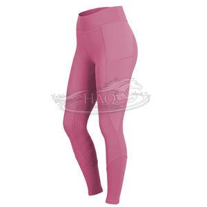 Pantalons d'équitation personnalisés avec logo, leggings d'équitation, vêtements d'équitation, vêtements d'équitation flexibles et mobiles pour femmes - Product Image 1