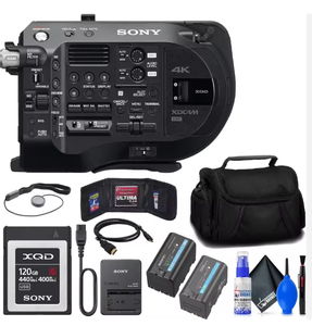 100 % Super 35 <b>Camera</b> System (PXW-FS72) + 120GB Memory Card + BP-U35 Battery + <b>Bag</b> + Memory Wallet + Cap Keeper + Cleaning Kit - Product Image 3