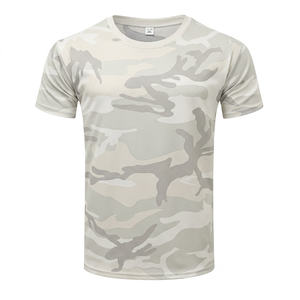 T-shirt uniforme unisexe personnalisé OEM ODM avec logo, lavage frontal, séchage rapide, 35% coton, 180 grammes - Product Image 2