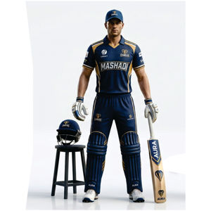 Uniforme de cricket personnalisé par sublimation, jersey d'équipe en polyester à séchage rapide, col rond, vente en gros, vêtements de sport OEM - Product Image 2