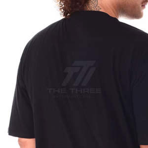 Camiseta de Hombre de Alta Calidad con Serigrafía, Diseño OEM, Camiseta de Algodón para Hombre con Serigrafía, Hecha en Pakistán - Product Image 3