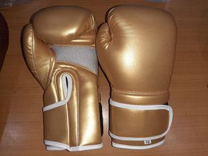 Guantes de Boxeo Personalizados con Logotipo e Impresión, Guantes de Boxeo Profesionales de Piel Sintética Hechos a Medida - Product Image 2