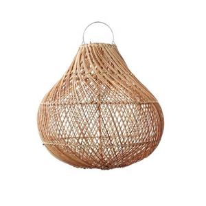 Lustres en bois naturel en gros pendentifs pour la maison ou l'hôtel meilleur prix abat-jour ML75 pour Restaurant Villa - Product Image 1