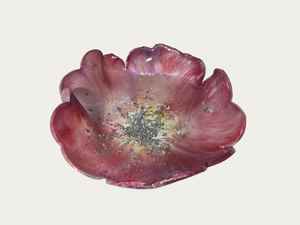 Cuenco de Flores de Resina Verde Hecho a Mano |   Centro de Mesa en Forma de Pétalo |   Cuenco de Arte Iridiscente |   Decoración del Hogar Única |   Regalo - Product Image 2