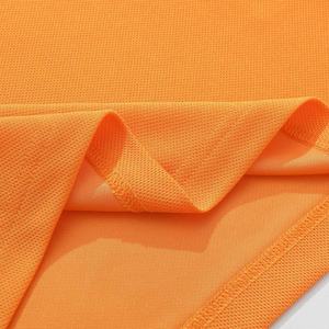 Men's <b>Orange</b> Short Sleeve for Shirt Casual 100% Cotton Solid Breathable Jersey Plain Dyed OEM Custom Brand Summer Everyday Wear - Product Image 6