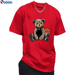 Camiseta Personalizada con Logotipo para Hombre, Talla Grande, Algodón Grueso, Manga Corta, Lisa, Unisex, Personalizable - Product Image 3
