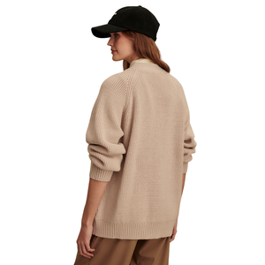 Cardigan long en maille pour femme, boutonné, en mélange de coton doux, coupe décontractée, léger, pull décontracté, vêtement d'extérieur pour superposition - Product Image 2