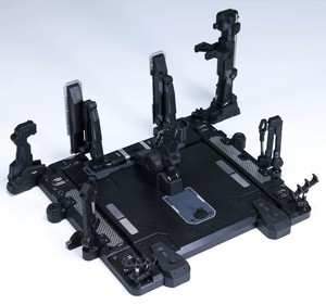 Base de maintenance pour figurines robotiques en plastique, plateforme de présentation de diorama, station de réparation d'armes mécaniques, support de modèle compatible RG - Product Image 1