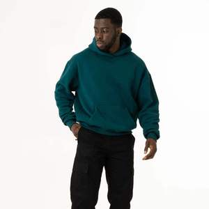 Nouveaux sweats à capuche pour hommes tendance 2026, pull-over décontracté pour l'hiver et l'automne, sweats à capuche de couleur unie, sweats à capuche oversize, sweat-shirt noir - Product Image 3