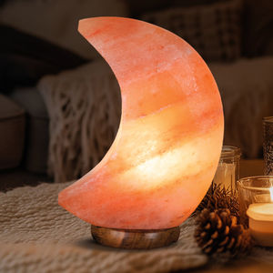 Nouvel Arrivage 2025 Lampe de Sel Rose de l'Himalaya en Cristal, Service OEM en Gros, Technique de Sculpture Artisanale Naturelle - Product Image 1