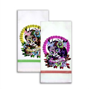 Serviette de cuisine de haute qualité avec un design imprimé magnifique, super absorbante, avec logo personnalisé. - Product Image 6