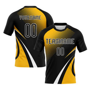 Uniformes de Voleibol Sublimados Personalizados, Conjunto de Uniforme de Voleibol de Manga Corta con Cuello Redondo, Hecho de Poliéster, con Servicio OEM - Product Image 2