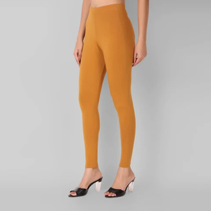Leggings Deportivos de Cintura Alta para Mujer, Diseño Personalizado con Logotipo, Spandex/Nylon, 220g, Lavado Ácido, Venta al Por Mayor - Product Image 3