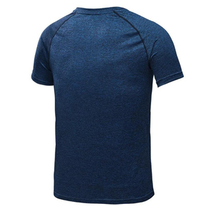 เสื้อยืดทรงบ็อกซี่ผ้าฝ้ายถักคุณภาพสูง 100% สำหรับผู้ชาย สวมใส่สบาย ระบายอากาศได้ดี เสื้อยืดทรงบ็อกซี่ผ้าฝ้าย 100% คุณภาพสูงสำหรับผู้ชาย ขายส่ง - Product Image 4