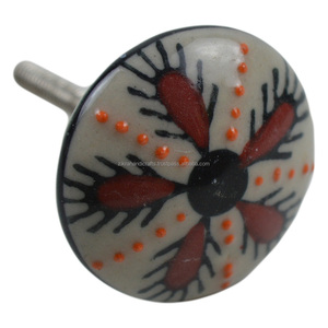 Offre Spéciale boutons en céramique poignées d'armoire de meubles conception de formes multiples tirettes de tiroir d'armoire et poignées meilleurs boutons de conception - Product Image 4