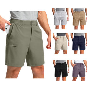 Shorts de course décontractés pour hommes, 6 poches, séchage rapide, extensibles, pour le golf, la randonnée, les sports de plein air - Product Image 4