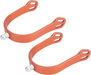 Horse Spurs with Replaceable <b>Pins</b> | Aluminum Alloy English Equestrian Spurs for Training and Riding - Product Image 5