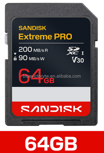 การ์ด SD Extreme Pro UHS-I 64GB 200MB/s(R), 90MB/s(W), รุ่น SDSDXXU-064G-GUCIN - Product Image 2
