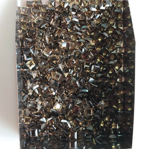 Natural Smoky Quartz 3MM Square Step Cut Best Quality Loose Gemstone For Jewelry & Necklace Making - Product Image 3