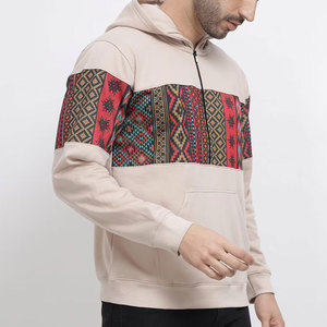 Sudadera con Capucha para Hombre, 100% Algodón, Corte Regular, Tejida, Informal, para Invierno, con Bolsillos Delanteros, Diseño con Letras, Ecológica, Resistente al Viento - Product Image 3