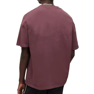 T-shirts pour hommes en coton 100% imprimés avec logo personnalisé, coupe ajustée, grandes tailles, haute qualité, style streetwear, t-shirts oversize vierges - Product Image 2